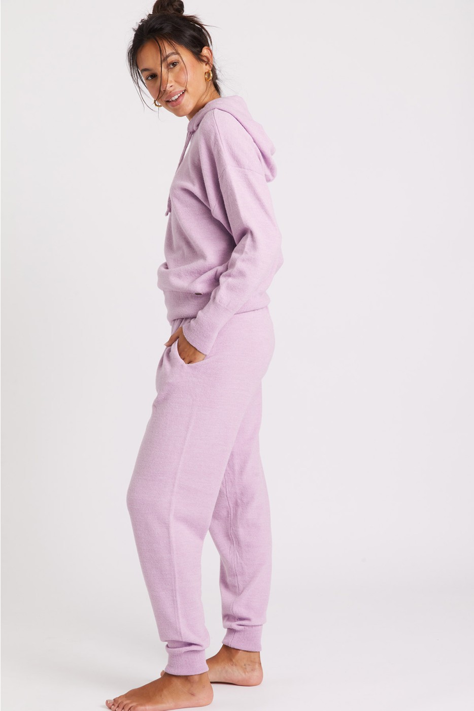 Viny Bradford lilac lounge pants | Banana Moon®