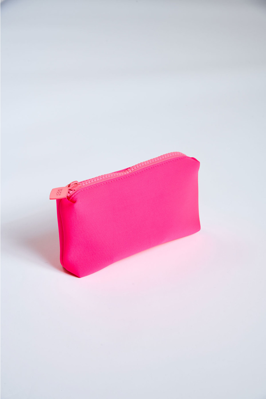 Neon Pouch pink neoprene pouch
