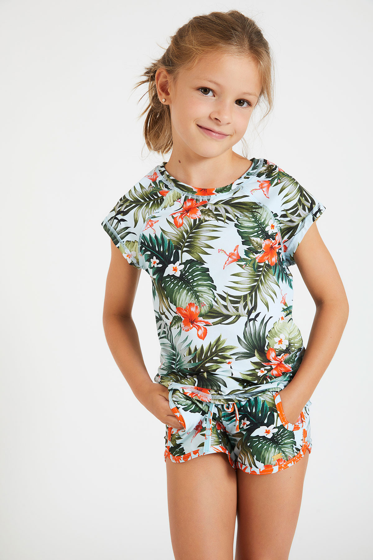 Children's Lycra sun protection T-shirt | SURFY IQUITOS | Banana Moon®
