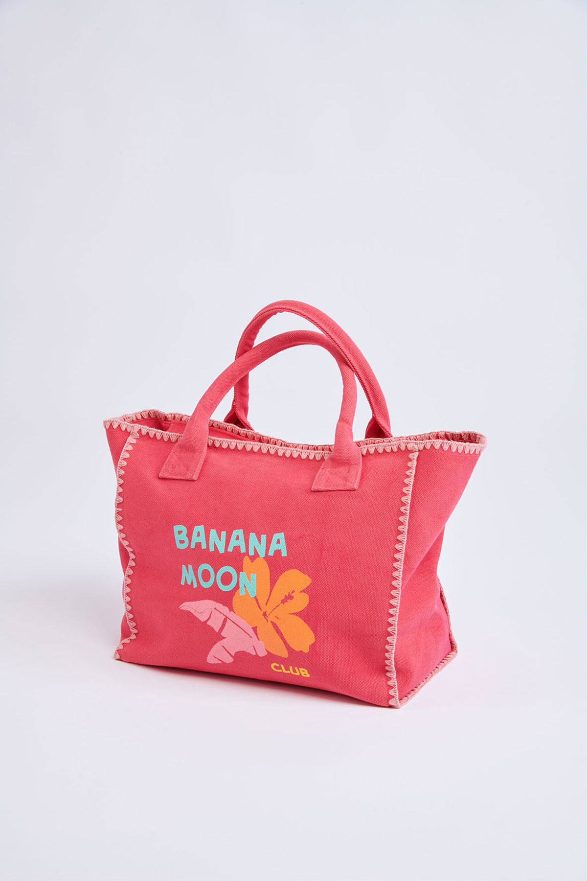 Seta Lohan Pink Tote Bag Banana Moon®