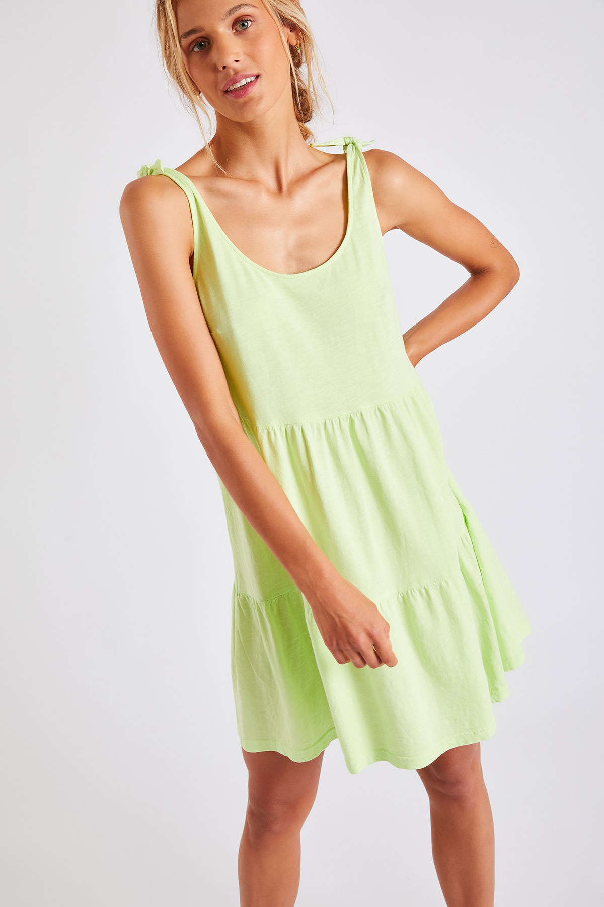 Tobati Enoha green beach dress | Banana Moon®