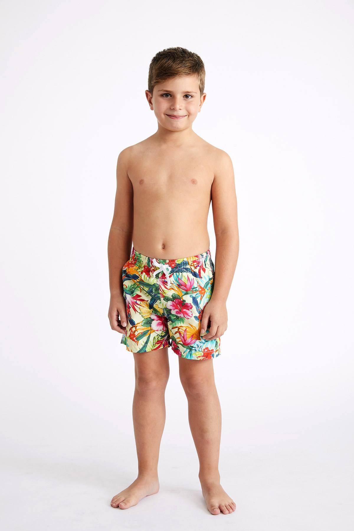 Boys printed beach swimming shorts 8-13 Years Stripe and Hawian Print 