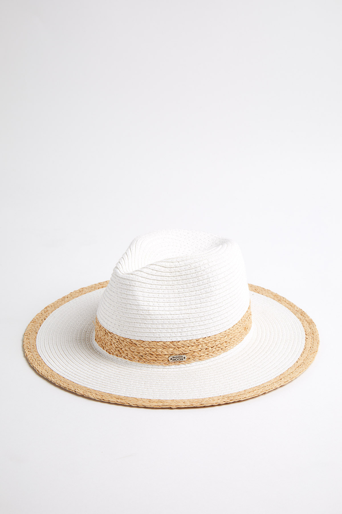Cappello stile Panama da donna bianco | RODWELL HATSY | Banana Moon®