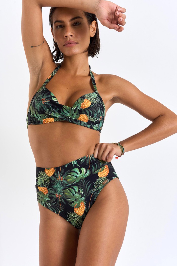 Eyro & Zappa Palmhills tropical print swimsuit