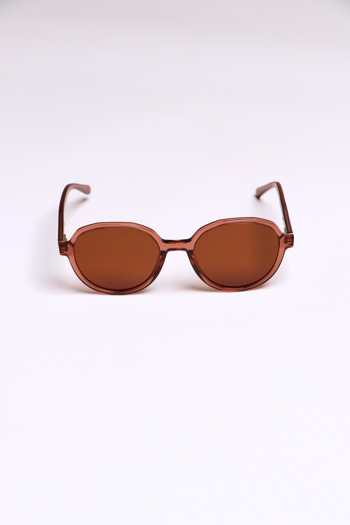Bruine zonnebril voor dames LUNETTEBM232P01