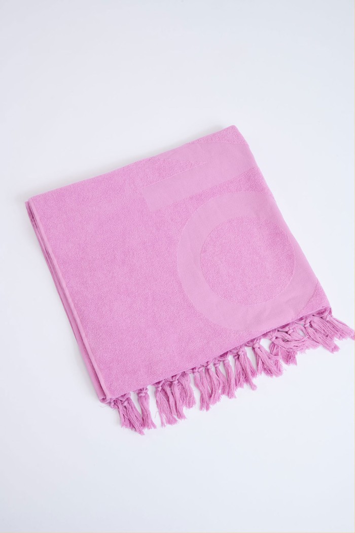 Popsy Towely Purple Beach Towel