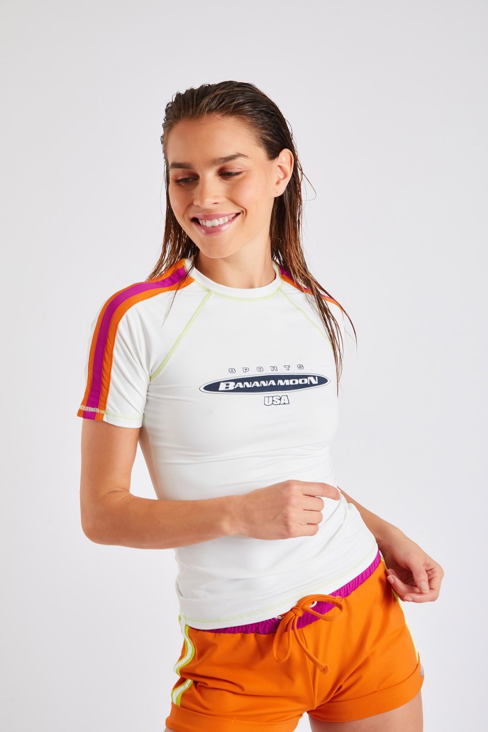 Windy Sprint off-white athletic t-shirt