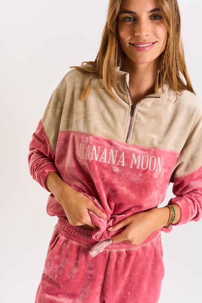 Pink M Banana Moon jumper WOMEN FASHION Jumpers & Sweatshirts Jumper Casual discount 60% 