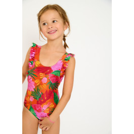 M TUNES ALAMEA colorful one-piece swimsuit for girls | Banana Moon®