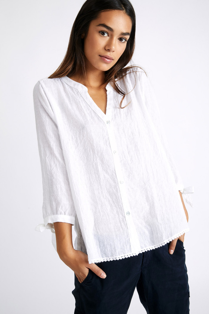 Chemise blanche pour femme HELIOS SCYLLA