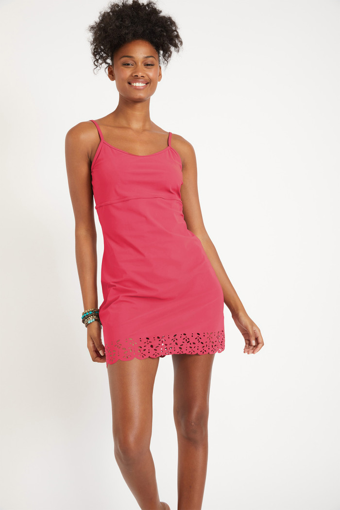 ALZETTE HUAWEI rosewood mini beach dress