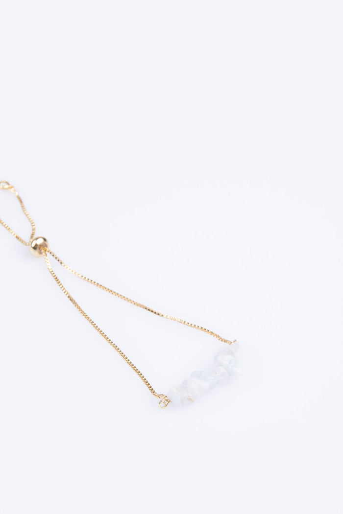 Salty Cali® Calming soft aquamarine bracelet
