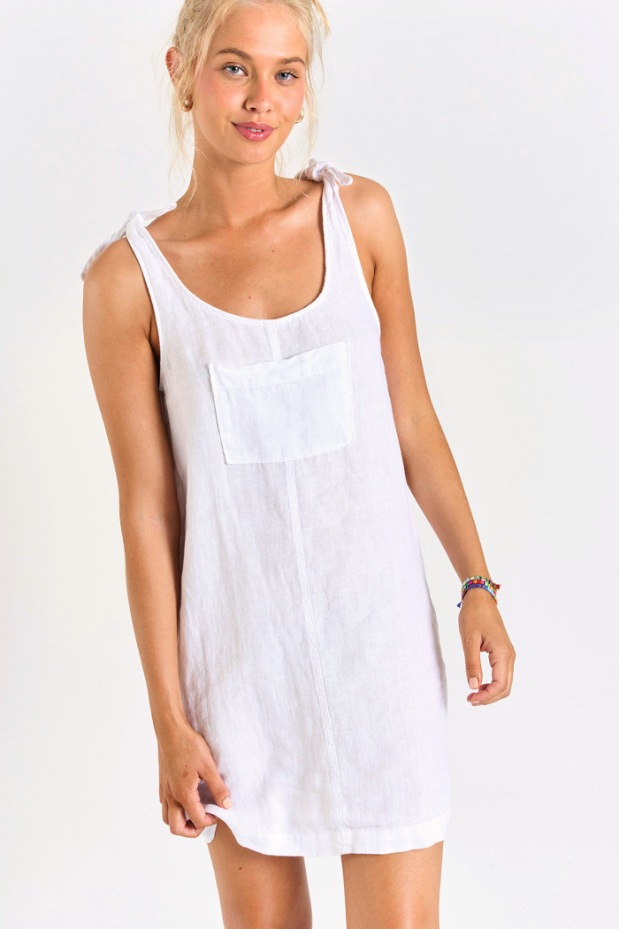 Vestido de lino MEDWAY HAWSTON