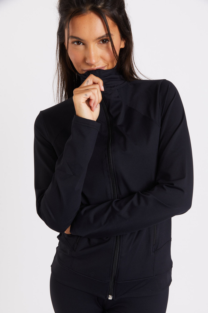 Focus Wellness women's  black sports jacket