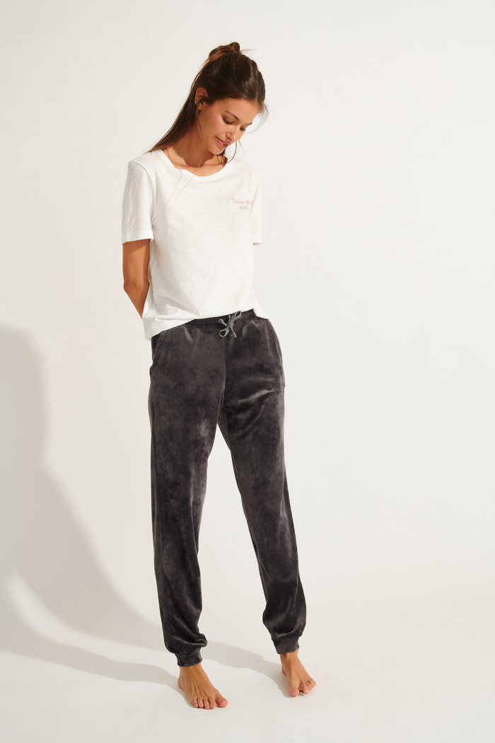 Pantalón de terciopelo gris QUICK SEALAKE