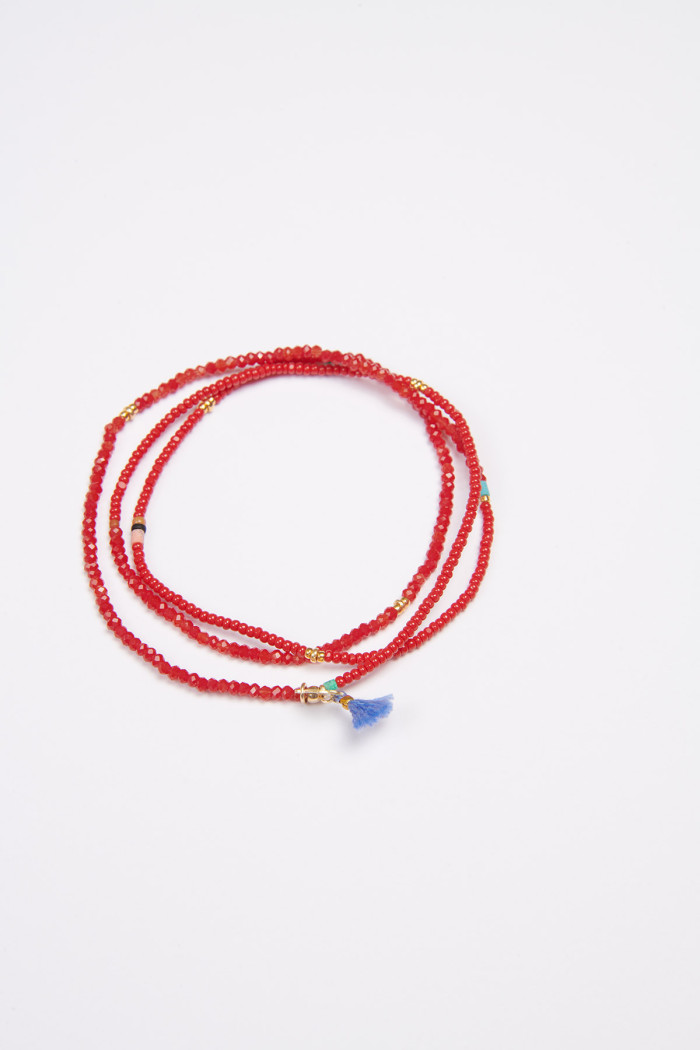 Shashi® Eliza red gemstone bracelet