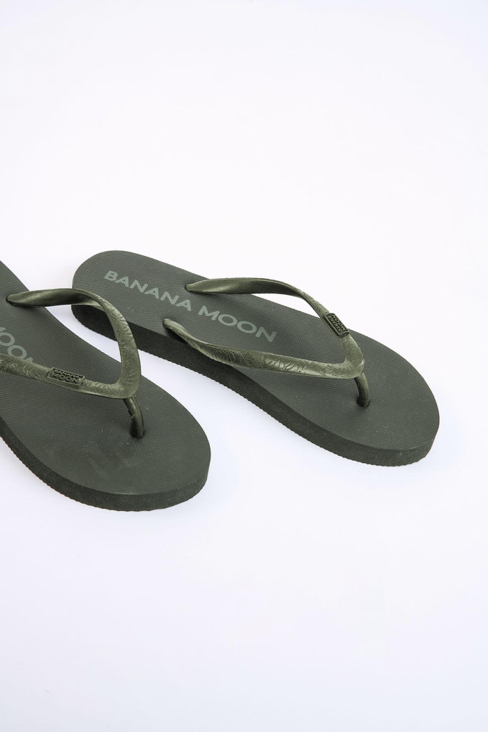 Chancletas color caqui Swains Tahuata