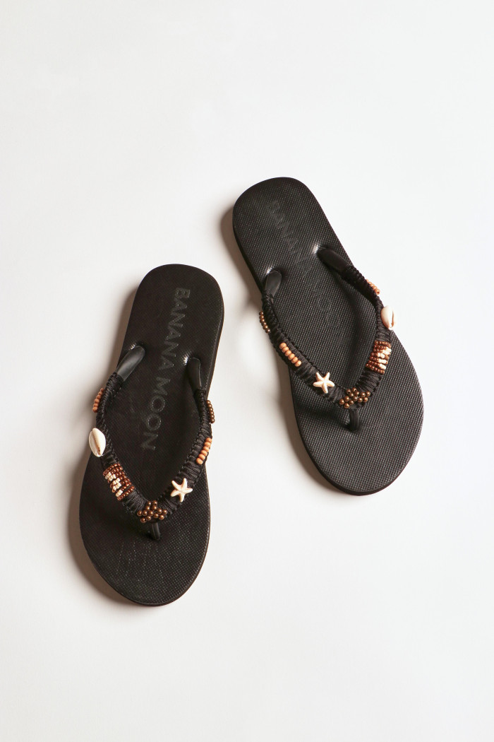 Chanclas negras LUCEROS TAHUATA