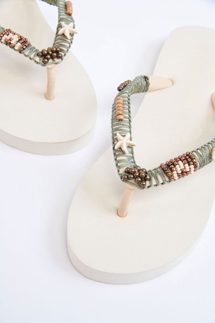 Chanclas crudo LUCEROS TAHUATA