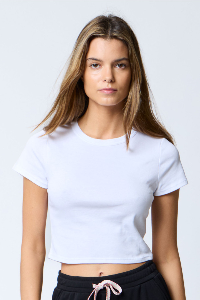 T-shirt blanc OANA BASICALLY