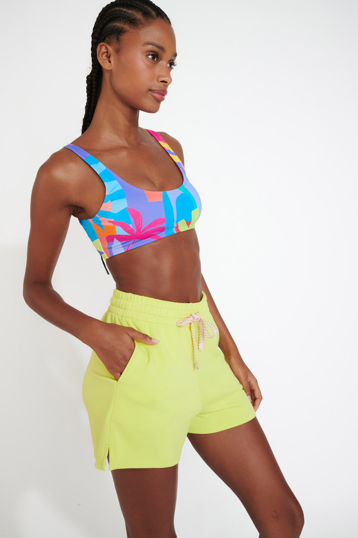 Short de jogging jaune RAW BAYJOY