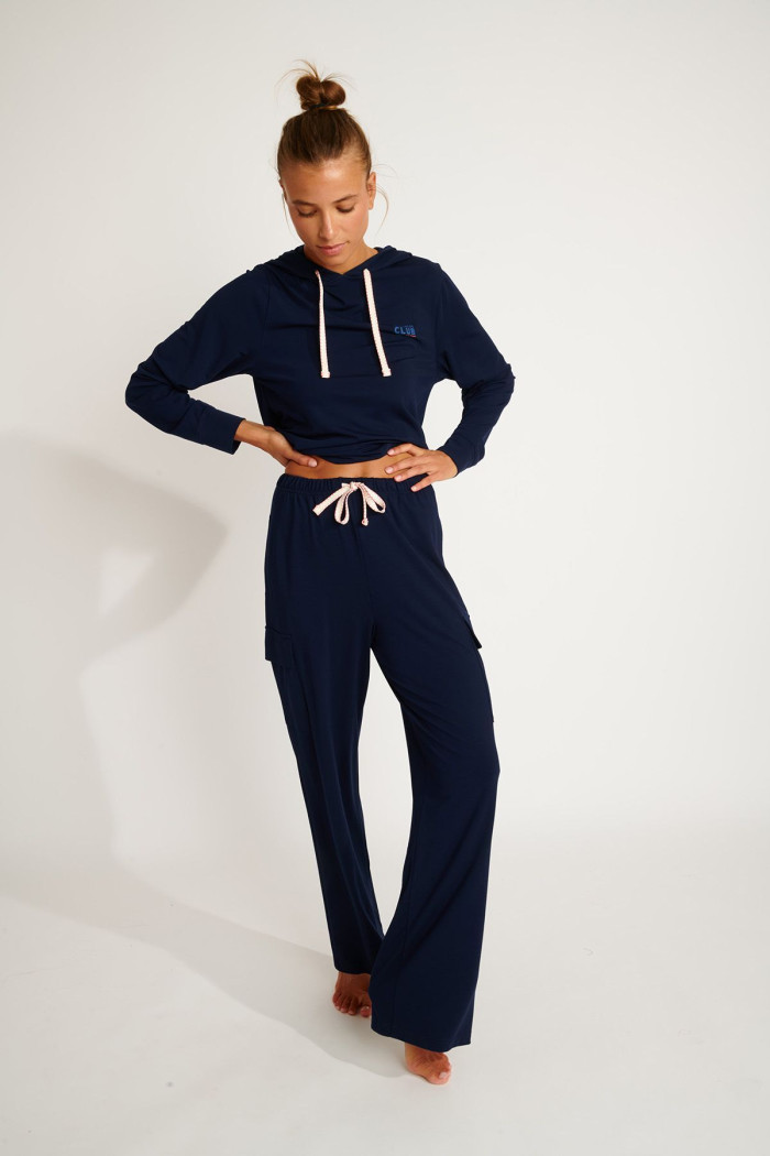 Jogging bleu marine façon cargo BEYOND DAYLIGHT