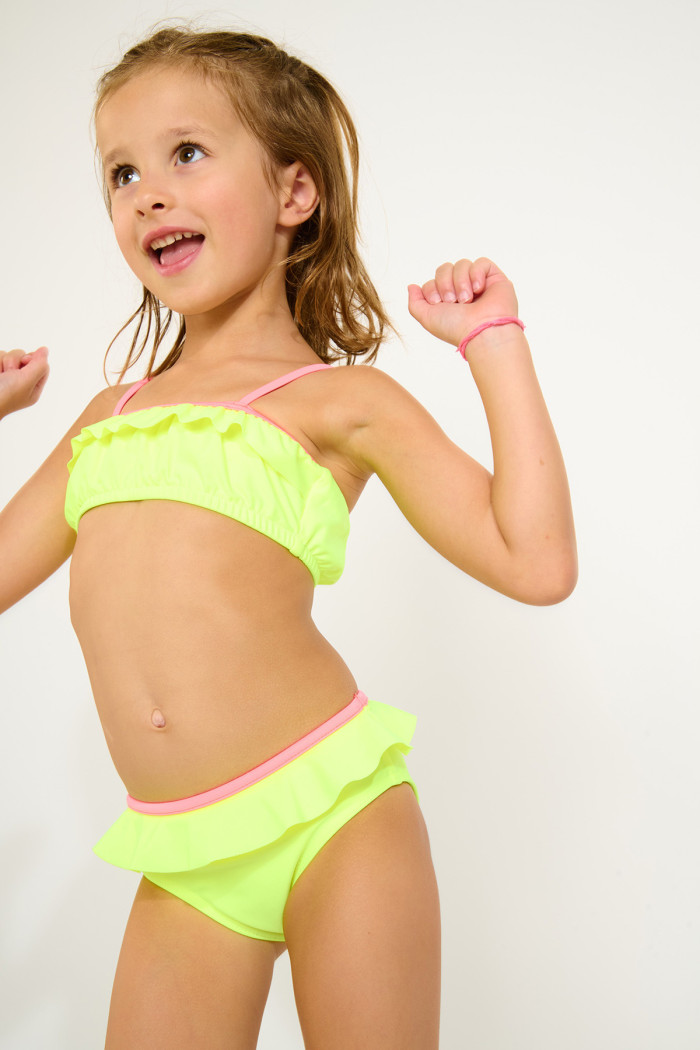 M TATI SUNNYLO yellow 2-piece swimsuit