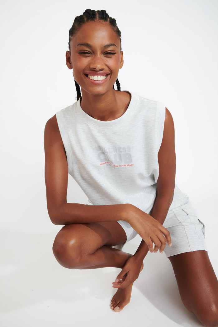 Top sans manches gris SELAH BAYACTIVE