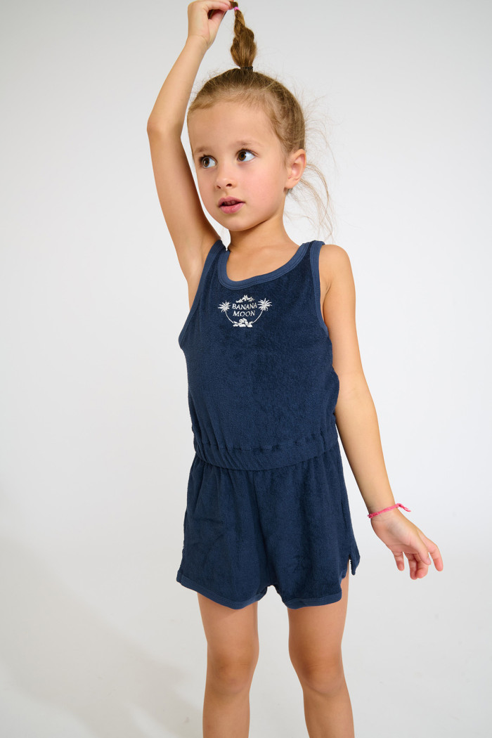 Mono corto de rizo azul marino para niña M SURI SEASPONGE