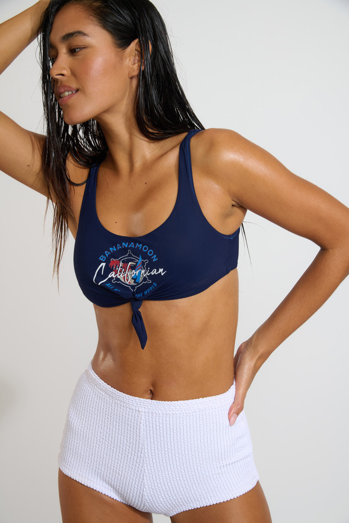 Maillot de bain 2 pièces bleu NOUO OCEANA & NAZA POPSAIL
