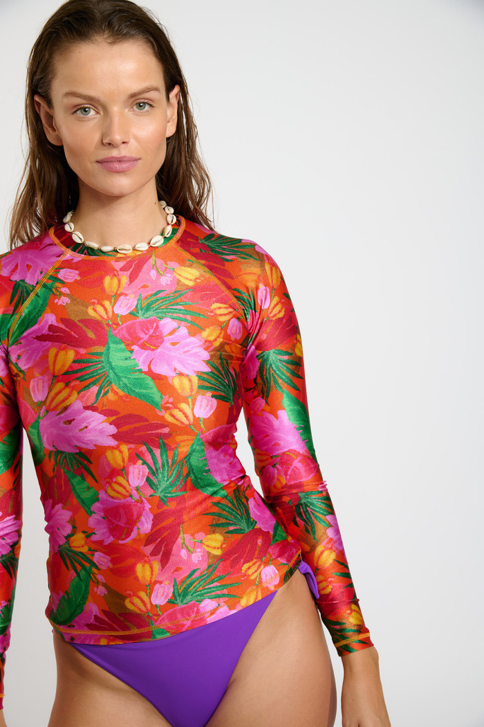 Maillot de bain 2 pièces orange OOHLA ALAMEA & MIKTA COLORSUN