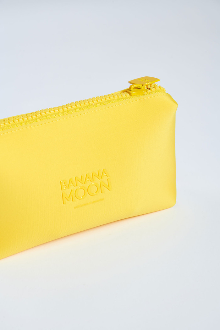 Minibolso de mano de neopreno amarillo Neon Pouch