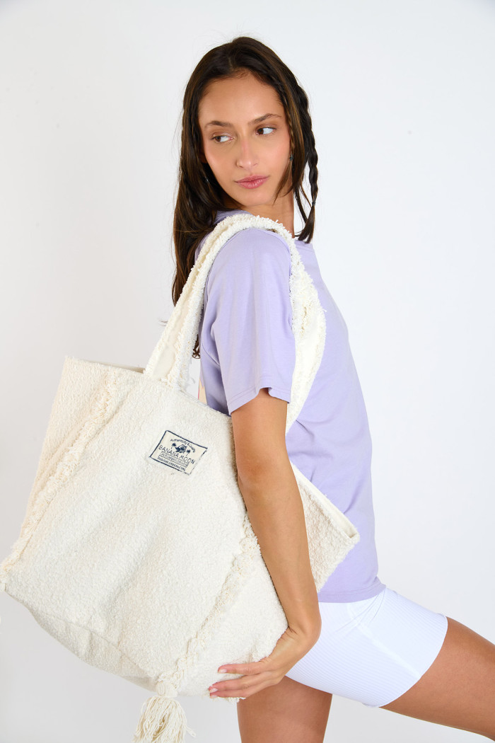 Bolso de rizo Crudo MANAE IMPACA
