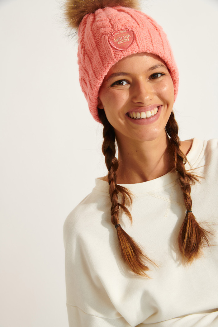 Gorro rosa DOTTO LEMONWOOD