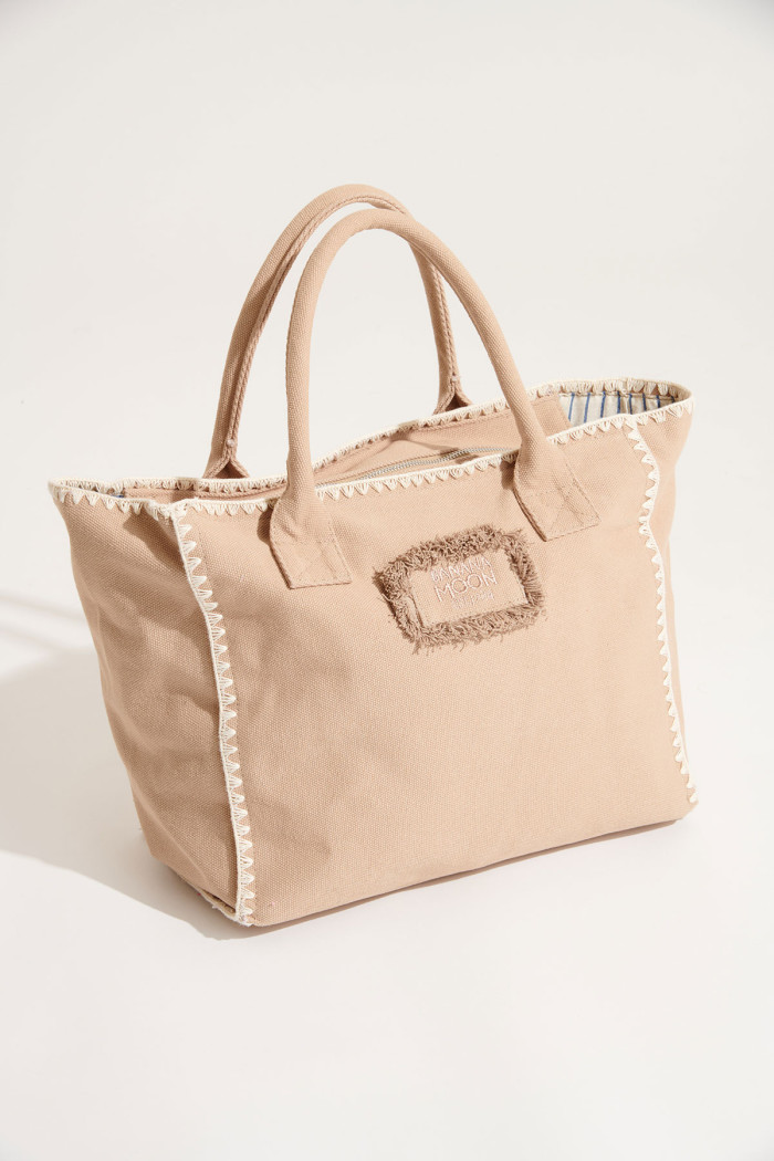 Bolso de playa beige ANI CARLINA