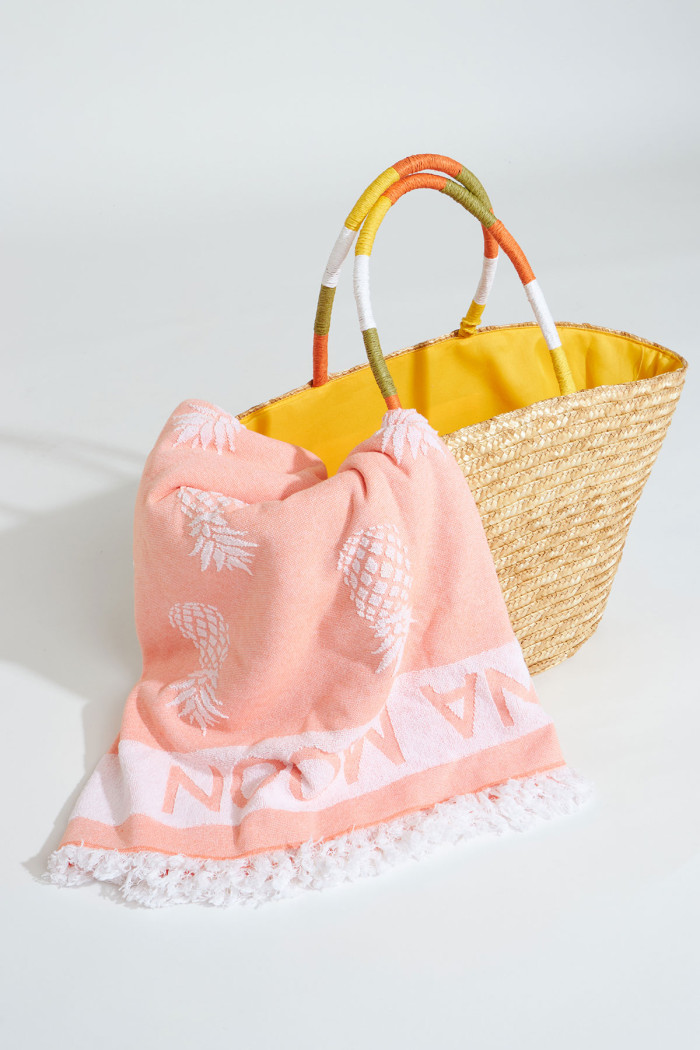 Fouta de playa con estampado de piña PEYTON AZUSA