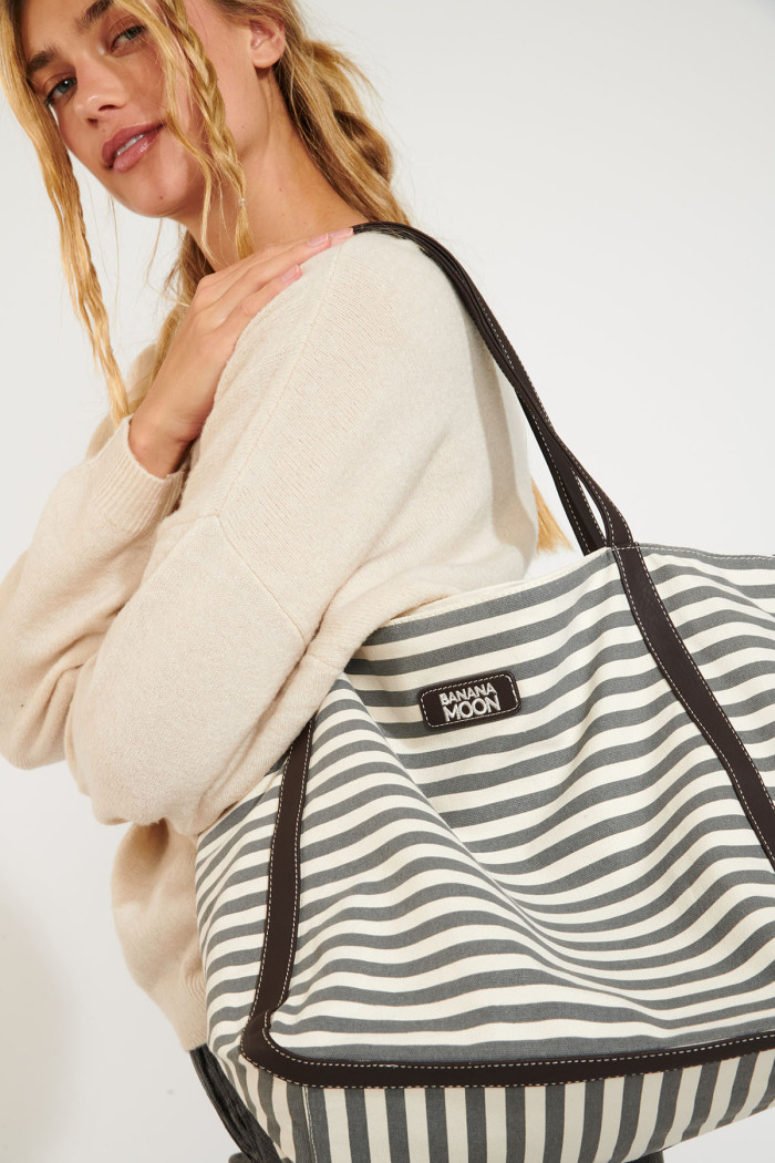 Bolsa de mano rayada STRIPED DECKHAND