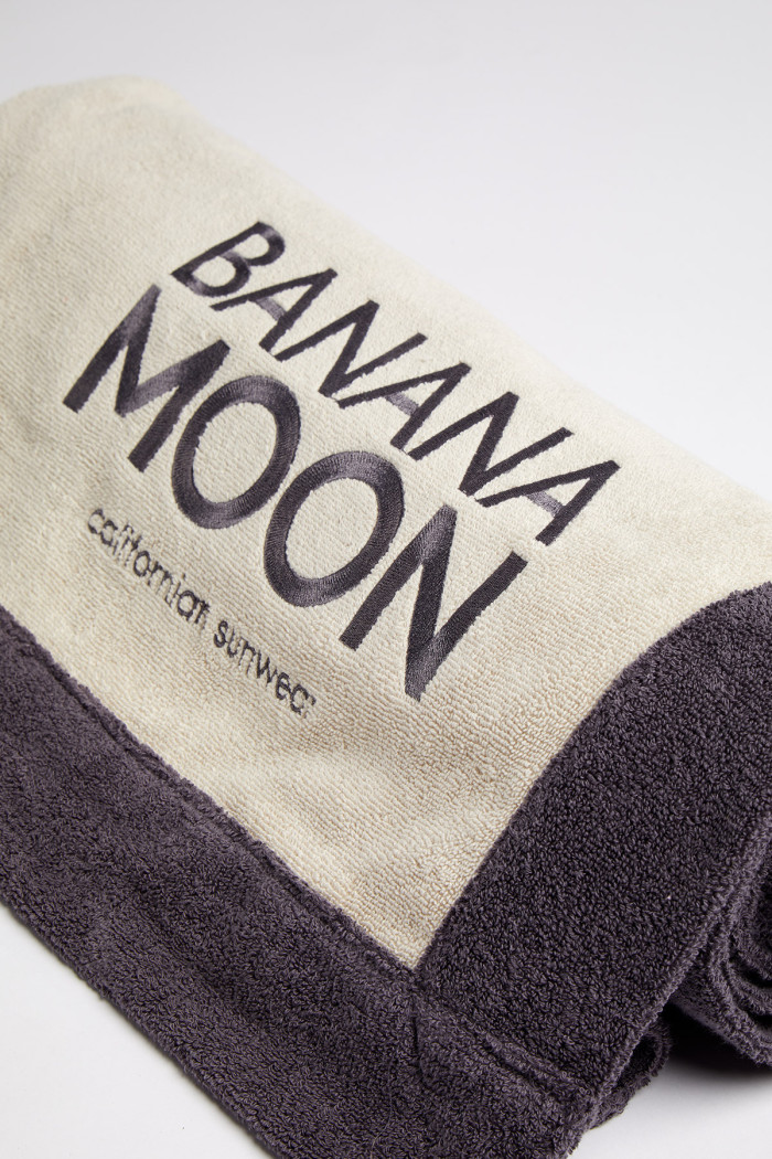 Serviette de plage couleur beige Lanza Towely