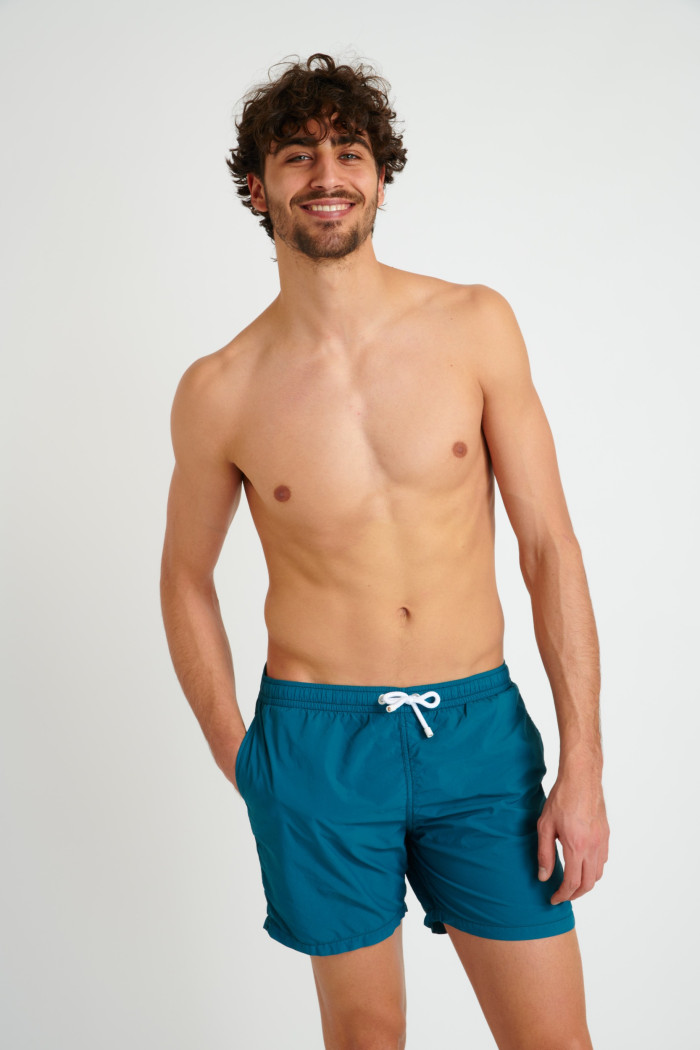 Bañador para hombre azul pato Manly Bastou