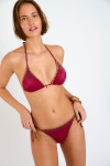 BOSCO & BLIKA NAZCA burgundy bikini