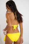 Maillot de bain 2 pièces push-up jaune MAHO & MENDA SPRING