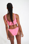 Bikini roze TAINO & NAIDA SCRUNCHY - 2