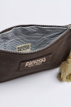 EVAN CARLINA blauwe clutch - 2