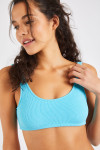 Bikini turquoise JUSTIN & NAIDA SCRUNCHY - 4