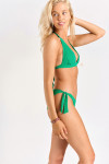 Maillot de bain 2 pièces push-up vert MAHO & MENDA SPRING