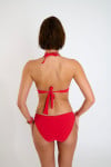 EYRO & MERENDA SPRING red push-up 2-piece swimsuit