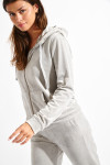 FRESCO SEALAKE grey velvet jacket - 1