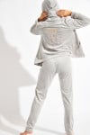 FRESCO SEALAKE grey velvet jacket - 8