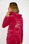 FRESCO SEALAKE pink velvet jacket - 2