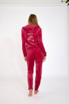 FRESCO SEALAKE pink velvet jacket - 5